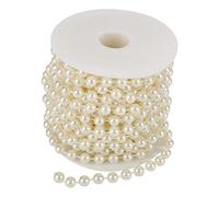 Acouto Perles en Fil de Perles 10m Guirlande Décorative pour Mariage et