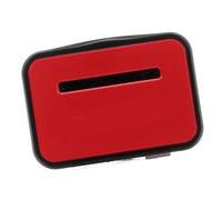 Acouto Pidomètre à Pied Simple Comptoir 3D Pas avec Clamp/Holder pour Hommes Femmes de Suivi étapes à Distance de Marche Calories CR 797 Alimentation Solaire à Batterie à Batterie Rouge Si la Nuit