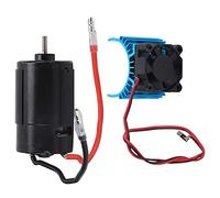 Acouto Pièces de Moteur Brossées 3.17MM 550 pour Voiture d'escalade Tout-terrain sur Chenilles SCX10 90046 1/10 RC et Moteur en Marche Presque Longue Durée Peut Durer Cette Durée de Vie sans (29T)