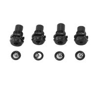 Acouto Pièces de Nez de Rétention D'Outil de Rivetage, 4 Tailles D'embouts de Nez en Acier avec Marquages de Taille Gravés, pour M18 FUEL 1 Outil de Rivetage Aveugle de 4 Pouces