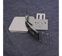 Acouto Pied-de-biche pour Ourlet roulé, Fixation de Reliure Plate pour Couture, 34 Mm, 4 Plis, Reliure à Ruban Métallique pour Machines Industrielles à Point noué, Matelassage de Tissus Cylindriques