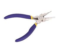 Acouto Pince à Bijoux à Nez Rond en Acier au Carbone, Outil à Main Multifonctionnel pour la Fabrication de Bijoux, Meilleure Utilisation des Pinces Multifonctions, Pince à, à Nez Rond, à en Acier