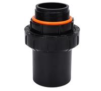 Acouto Pipe d'eau Droite du Réservoir de Sable, Connecteur D'adaptateur Union PVC avec Joint fileté, pour Les Raccords de Pompe à Piscine (2,0 Pouces G2)