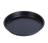 Acouto Pizza Pan D'acier en Carbone Non Bâton avec Résistance à Haute Température pour la Fabrication de Pizzas, Gâteaux, Pain, (Batterie de 7 pouces 1500mAh Li ion)