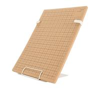Acouto Planche et Support en macramé, Planche en Liège Double Face et Support en Métal pour Tresser un Bracelet, Création à Partir d'un Robuste