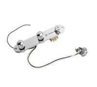 Acouto Plaque de Commande de Guitare, Interrupteur à 5 Voies, Potentiomètres 250KΩ, Plaque de Commande de tonalité de Volume pour Guitare télé, Nettoyez Votre Conception et le Contrôle, la tonalité