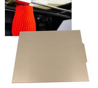 Acouto Plaque de Construction d'imprimante 3D Plaque de Construction Magnétique PEI Plate-Forme d'imprimante 3D Feuille PEI Adhésif Fort 430x430mm Double Face PEI Large compatibilité