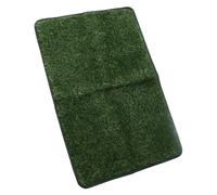 Acouto Plateau de Toilette pour Chien Bac à Litière Portable Réutilisable pour Chien avec Gazon Artificiel pour l'entraînement des Chiens en Intérieur et en Extérieur