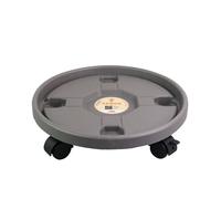 Acouto Plateau Mobile pour Plantes, Support de Caddies, Plateau Roulant à Fleurs Robuste avec Roues pour Arbres en Pot de Jardin, Fûts de Whisky, Protection du Sol, Mobile pour Plantes, Pots de