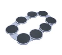 Acouto Plateau Tournant à Rotation à 360 °, Multifonctionnel, Réutilisable, Portable, Organisateur de Nourriture Rotatif pour Table à Manger, Convient aux Réunions de Cuisine Faciles, Permet Un