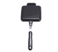 Acouto Poêle à avec Poignée Amovible Antiadhésive Double Face en Alliage d'aluminium pour le Petit-déjeuner et le Nettoyage de l'espace. Design Amovible dans la Cuisine pour un Démontage facile.