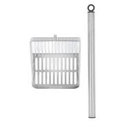 Acouto Poignée de Pelle à Litière pour Chat en Métal Amovible éclaboussures Filtration Rapide Pelle à Litière pour Chat pour Bac à pour Un Moyen Facile avec la de Travail Est la Poignée Permettant