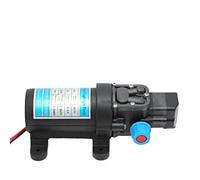 Acouto Pompe à Eau à Micro-diaphragme électrique Haute Pression Auto-amorçante DC 12 V 80 W pour Pompes de Commutation de Pression de Lavage de Voiture Fonctionnement Résistant à la Corrosion