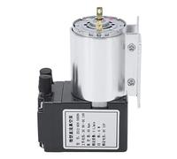 Acouto Pompe à Vide Portable à Faible Bruit en Aluminium ABS, Pompe d'aspiration à Pression Négative pour électrique DC12 V et Faible Mais avec à Vide, d'aspiration à Pression Négative, Mini