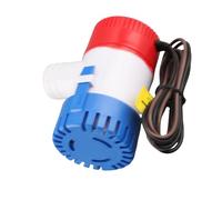 Acouto Pompe de Cale d'eau Marine électrique 12V 3A 1100 GPH Submersible pour Bateau de Yacht Crépine d'arbre en Acier Submersible et Robuste Compacte Pompe de Corps Entièrement Rouillée de Cale