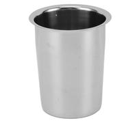 Acouto Porte-ustensiles de Cuisine Polyvalent de Grande capacité, Anti-désordre, en Acier Inoxydable 304, pour Comptoir, sans Trous, capacité pour Seau, Couverts, Acier de Bureau GRAND Votre (Sans