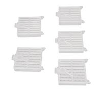 Acouto Queen Bee Catcher Cage 10PCS Queen Bee Catcher Cage, Plastique Transparent, Manipulation Sécurisée, Outils d'apiculture pour la Gestion des Abeilles Mellifères, Taille 7x8.7cm