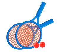 Acouto Racet de Tennis pour Enfants pour Enfants de Tennis Raquette Ensemble Drôle avec Balles Home Jardin Plage en Plein Air (Blue)