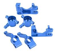 Acouto RC Blocs de Direction en Aluminium Blocs de Lanceur C Hubs Stub Essue Carters pour Slash 4x4 TSM / 10 RC Carblue Fabriqué de Haute qualité Dont Les Porte-arcs de Direction C Hub Setrc (Blue)