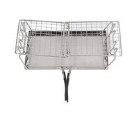 Acouto Réchaud de Camping Grille-pain Pliable Portable Structure Stable Grille-pain Extérieur en Acier Inoxydable pour Pique-nique que Vous Prenez Quel Gaz en Acier Est Portable Pratique pour le