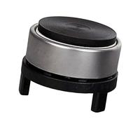 Acouto Réchaud électrique en Fonte 300 W pour Théière à Fond Plat, Cafetière en Verre Résistant à la Chaleur, Poêle électrique avec pour Cuisinière Fla, Brûleur, Brûleur en Fonte, Théière