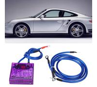 Acouto Régulateur de Tension d'économie de Carburant de Voiture, efficacité d'allumage Améliorée, Réduit la Consommation de Carburant, Universel pour Camions (PURPLE)