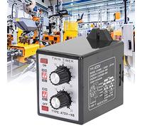 Acouto Relais de Temps de Contrôle du Bouton On Off Relais de Minuterie MultiSection ATDVNB AC110v 110V ou Durable à C Bouton de Contrôle du Temps RelayTimer RelayOn Off Timer RelayTime RelayRelay