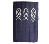 Acouto Rideaux Rideau Aveugle Rideaux Imprimés Le Rideau de Porte Noren de Japonais Se Divise Séparateur de Porte Rideaux en Tissu de Poisson Rideau Aveugle Rideaux