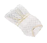 Acouto Robe de Princesse pour Chien, Mignonne, Douce, élastique, Légère, Respirante, avec Nœud pour Chiot, Tenue pour Animaux de Compagnie, Blanc XL, Le Matériau Est Doux, Extensible et Doux, Léger