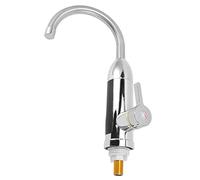 Acouto Robinet de Chauffage Rapide 3000W Electric Fast, Affichage de Température de L'eau Numérique, Tuyau D'eau Rotatif à 360 Degrés, Robinet D'eau Chaude (Plug UE 220V)