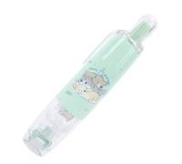 Acouto Rouleau de Ruban Adhésif Interchangeable de Grande capacité, Rouleau de Ruban Adhésif Double Face Rétractable pour l'artisanat CR-545 Boutons d'utilisation Verts Boutons Poussoirs Le Dis