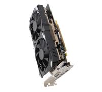 Acouto RX580 8GB GDDR5 Cartes Graphiques 256BIT Prise en Charge 3 DVI HD Interface Multimédia DirectX 12 Cartes Graphiques avec 2 Ventilateurs de Refroidissement RX580 8GB GDDR5 256BIT