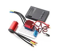 Acouto S2440 2440 Moteur sans Balais 4600 KV 35 A ESC sans Balais Contrôleur de Vitesse électrique Carte de Programmation de Remplacement pour HSP 1/16 1/18 RC Truck High CNC 6061