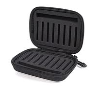 Acouto Sac à Mouches de Pêche, Housse de Protection pour Mouches de Pêche, Hameçons, Cuillère à Paillettes, Leurres, Sac de Rangement, Pochette Absorbante et EVA pour Tout Autour, Offre Un Impact