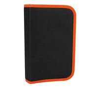 Acouto Sac à Outils pour Guitare Multifonctionnel Portable pour Emballer Le Kit de Réparation et d'entretienOrange fabriqué et Trop PU Sac à OutilsSac de Rangement pour OutilsSac de Transport pour