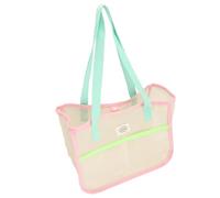 Acouto Sac de Plage en Maille pour Jouets de Plage, Sac de Collecte de Coquillages pour Enfants, de Sable en Maille Respirant, Piscine en pour Voyager sans Jouet de, de en pour Enfants, de Collecte