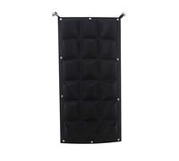 Acouto Sac de Plantation de Suspension Murale, 18 Poches Amicales en Feutre de Matériel Jardin de Culture Sac Facile à Accrocher, Idéal pour L'intérieur, L'extérieur, la Maison,