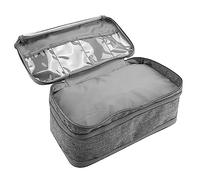Acouto Sac de Rangement de Voyage Stor de Voyage Portable de Rangement de Voyage Portable sous-vêtements de Soutien-Gorge de Soutien-Gorge (Black) (Grey)