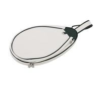 Acouto Sac de Raquette de Tennis Blanc Preuve PU Cuir Grande capacité Sac de Tennis pour Homme Femme pour Raquette de Badminton Design en Palette Li de TennisSac de TennisSac de de TennisTennis One