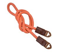 Acouto Sangle de Caméra en Nylon, Courroie de Poignet à Col épaule Réglable Universelle avec Conception Ergonomique Adaptée au Point sans Miroir et aux Appareils Photo Reflexdre (Orange)