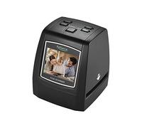 Acouto Scanner de Film, Haute Résolution 14 MP 22 MP, Conversion de Film Coulissant 35 Mm, 135 Mm, 126 Mm, 110 Mm, 8 Mm, Négatif en JPEG Numérique avec écran LCD de 2,4 Pouces, pour