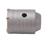 Acouto Scie Cloche à Béton 55 Mm, Outil de Coupe de Mèche Murale en Carbure pour Perceuse à Percussion électrique avec Scie Cloche à Béton Fine de 55 Mm de Haut, Foret de Trou, Embout Mural,