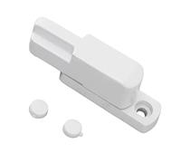 Acouto Serrure de Fenêtre à Battants, Alliage d'aluminium Durable, Conception de sécurité à l'épreuve des Enfants, Apparence de Type T pour la Maison, Installation Facile (WHITE)