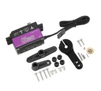 Acouto Servo Numérique de Voiture RC 20KG, Haute Torsion, Entièrement étanche, Engrenage Métallique pour Véhicules RC 1/8 1/10, Résolution de Performance de Puce, Anti-Rapide, Haute Interférence