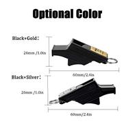 Acouto Sifflet d'arbitre de Football Professionnel, Basket-Ball, Volley-Ball, Juge, Professeur de Sport, Post-Survie, Environnement Nucléaire, Son de Sifflet Sain et Matériau de Conception sans ABS