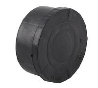 Acouto Silencieux de Compresseur d'Air, Coque en Plastique, Silencieux Rond 3/4, 25mm, Diamètre d'admission du Filtre 80mm, livré Très Bien, Air Standard approprié avec Filtrage, Facile à