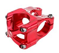 Acouto Sole de Vélo Légère Durable à Haute Résistance CNC Aluminium Aluminium Fiche Courte pour Les Vélos de Montagne Road, Facile à Installer pour la Plupart des de Route, des de Montagne (Rouge)