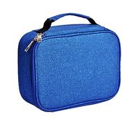 Acouto Support de Boîtier à Crayons de Grande capacité avec Poignée, Sac Portable Détachable pour Câbles, écouteurs, Lingettes pour bébé et Plus, aux Couleurs Vives, Durables