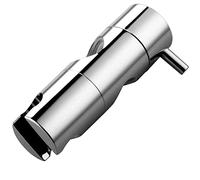 Acouto Support de Pomme de Douche à Main Support de Pomme de Douche Réglable pour Barre Coulissante, de Douchette à Main Réglable de 19 25 Mm pour Barre Coulissante, de de 19 25 Mm