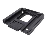 Acouto Support de Siège de Bateau, Base Pivotante en Plastique ABS pour Pivots Plats de 7 X 7 Pouces avec Installation Facile, Convient aux Bateaux Rapides, Yachts, Bateaux Pontons